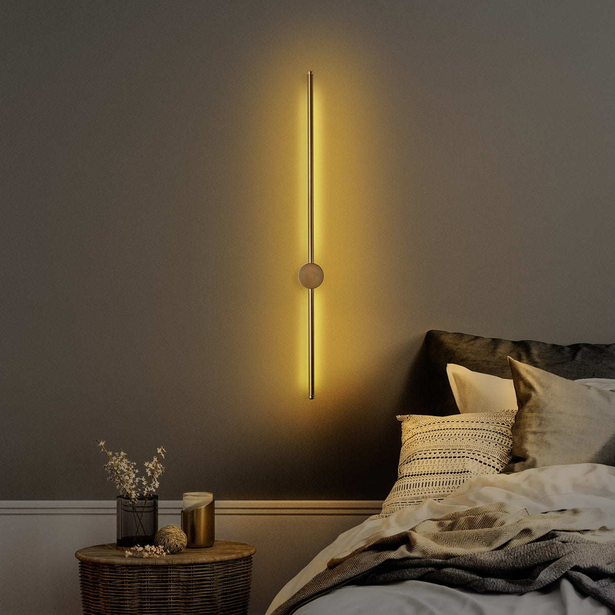 Wall lamp Gold 91 cm Metal Vortex