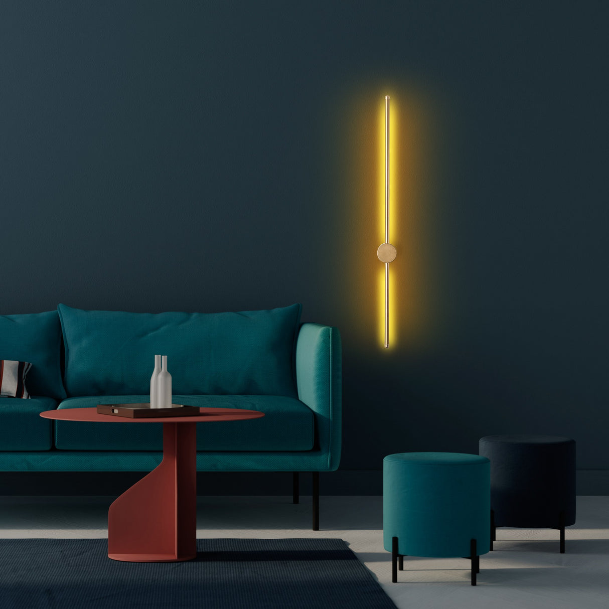 Wall lamp Gold 91 cm Metal Vortex