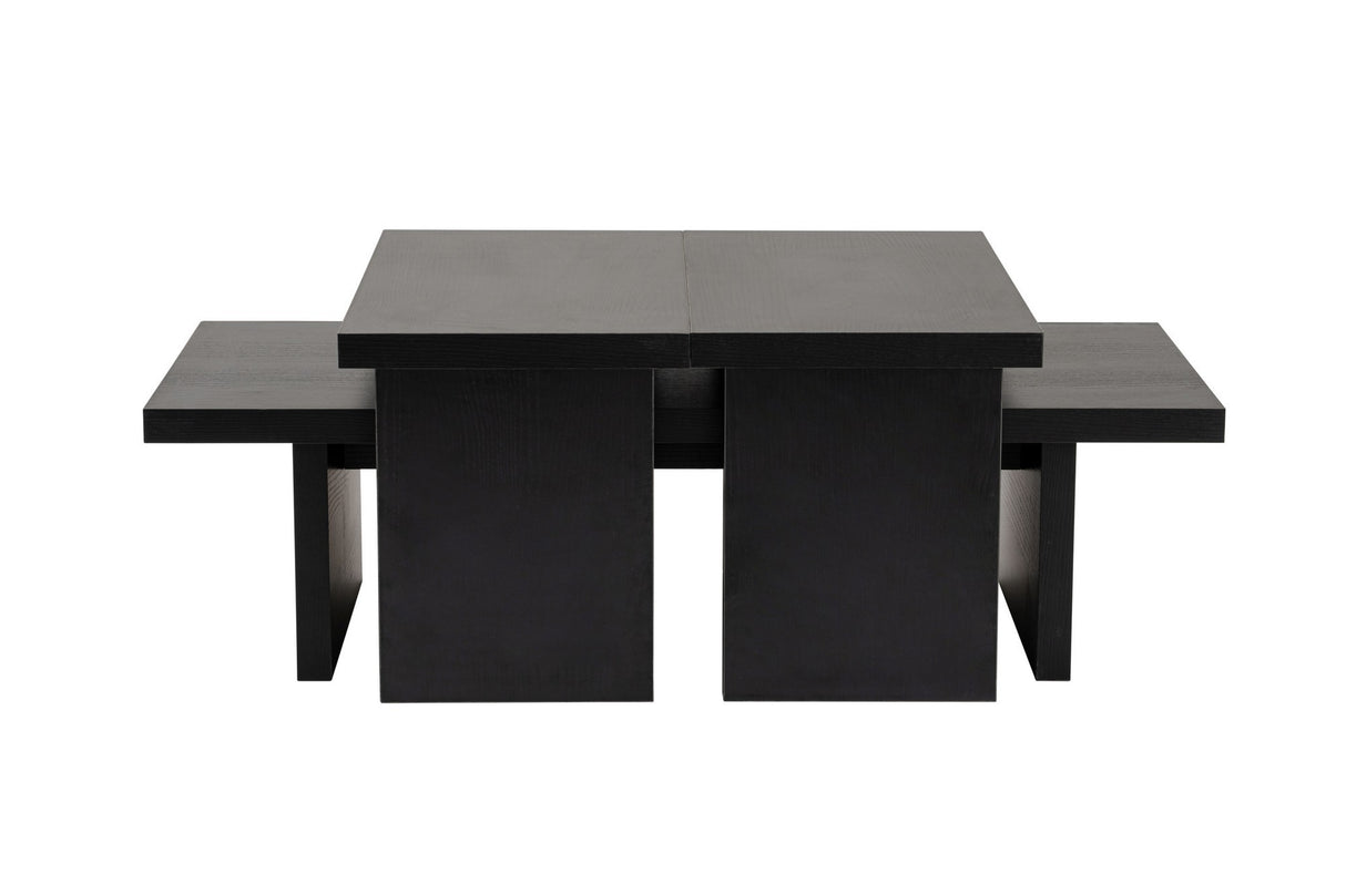 Black Melamine Coffee Table Rebellion