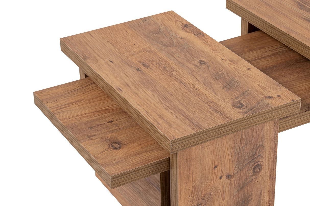 Coffee table Natural Pine look Melamine Rebellion
