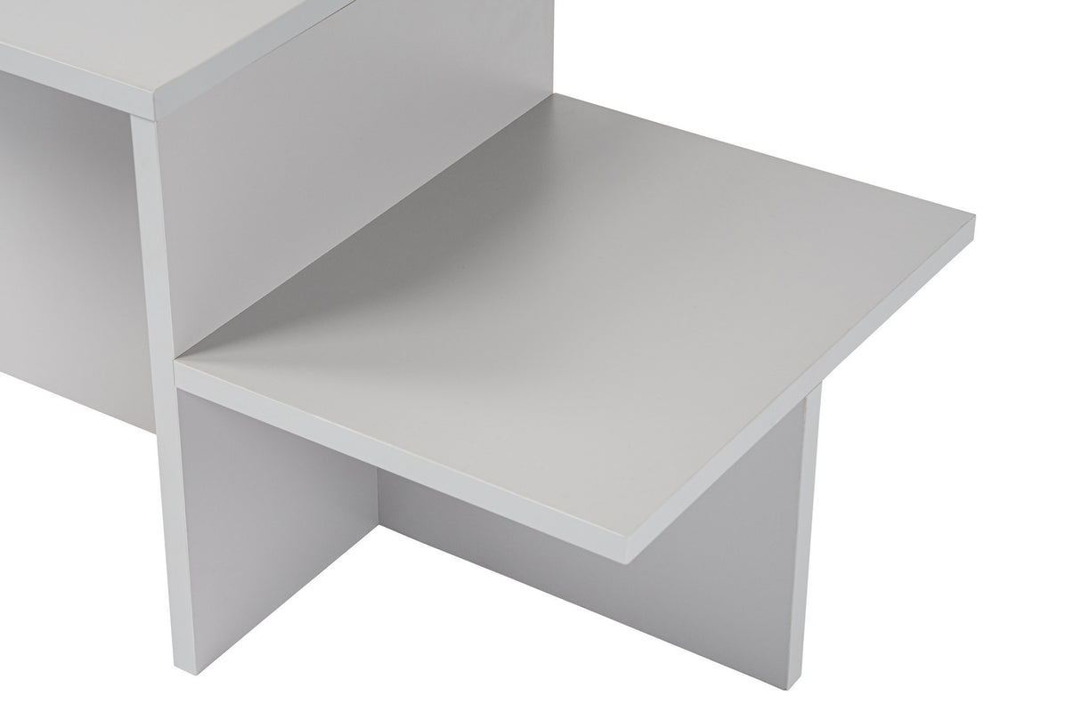Gray Melamine Coffee Table Eterna