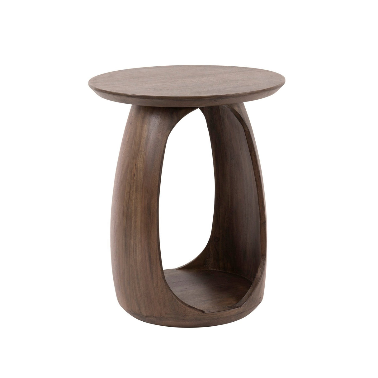 Side table Juno Acacia Brown 45x45x56 cm