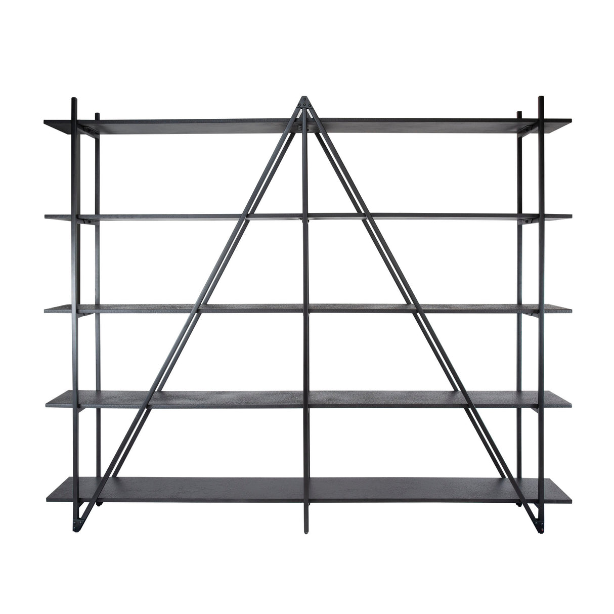 Loek 5-layer Metal Gray Wall Cabinet 220 cm