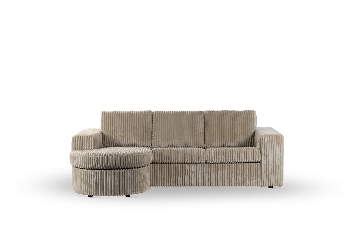 Sofa Flores DH Interior Beige White photo front view