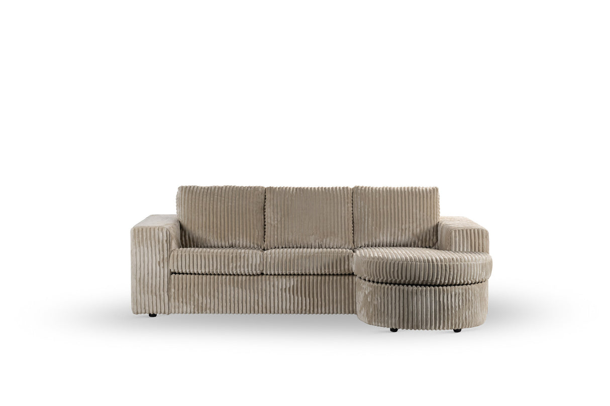 Sofa Flores DH Interior Beige White photo front view