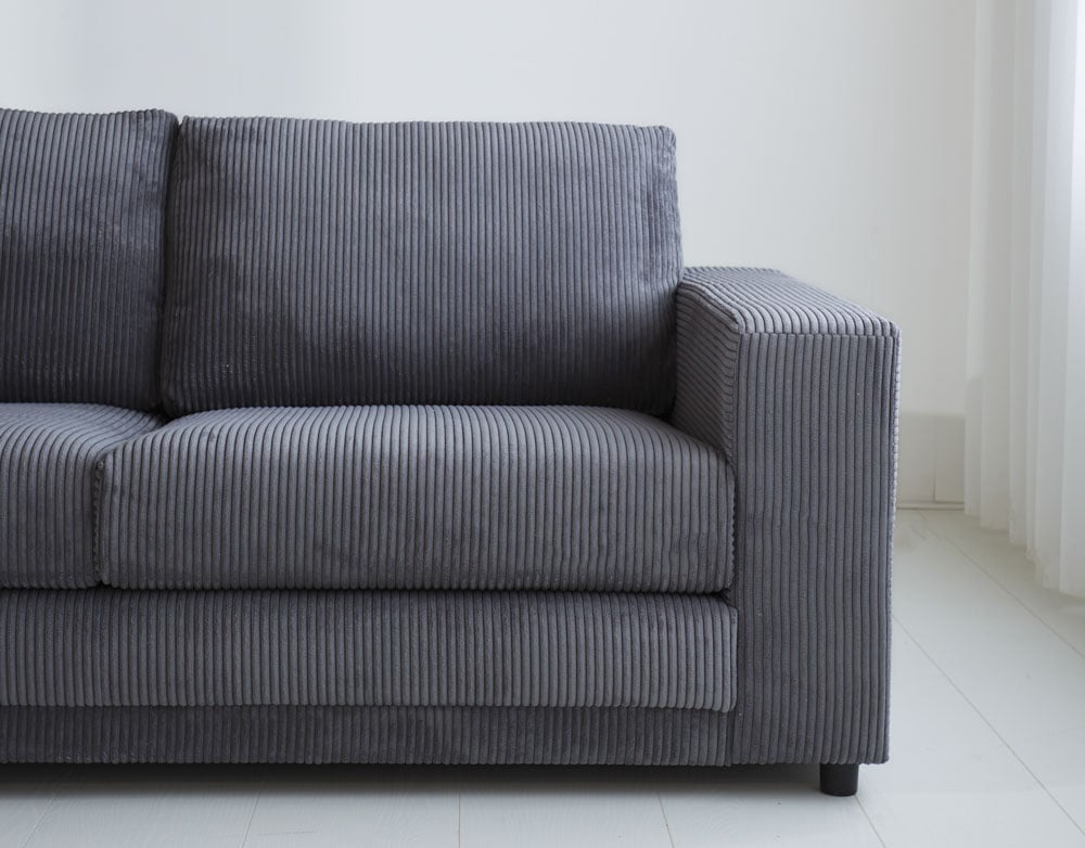 Sofa Gabi DeGeBe Anthracite Fabric Atmospheric photo detail