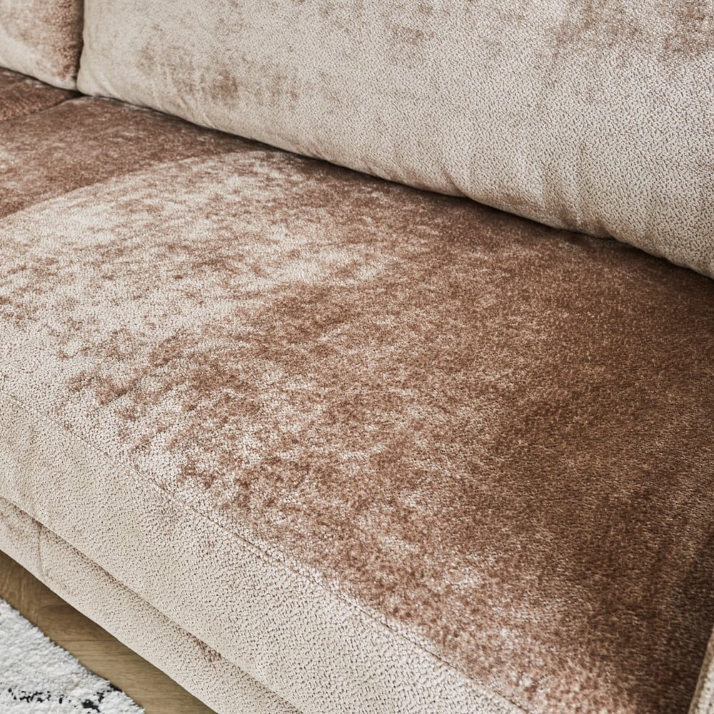 Sofa Bella Dimehouse Taupe LxWxH 138x98x55 Fabric Atmospheric photo detail