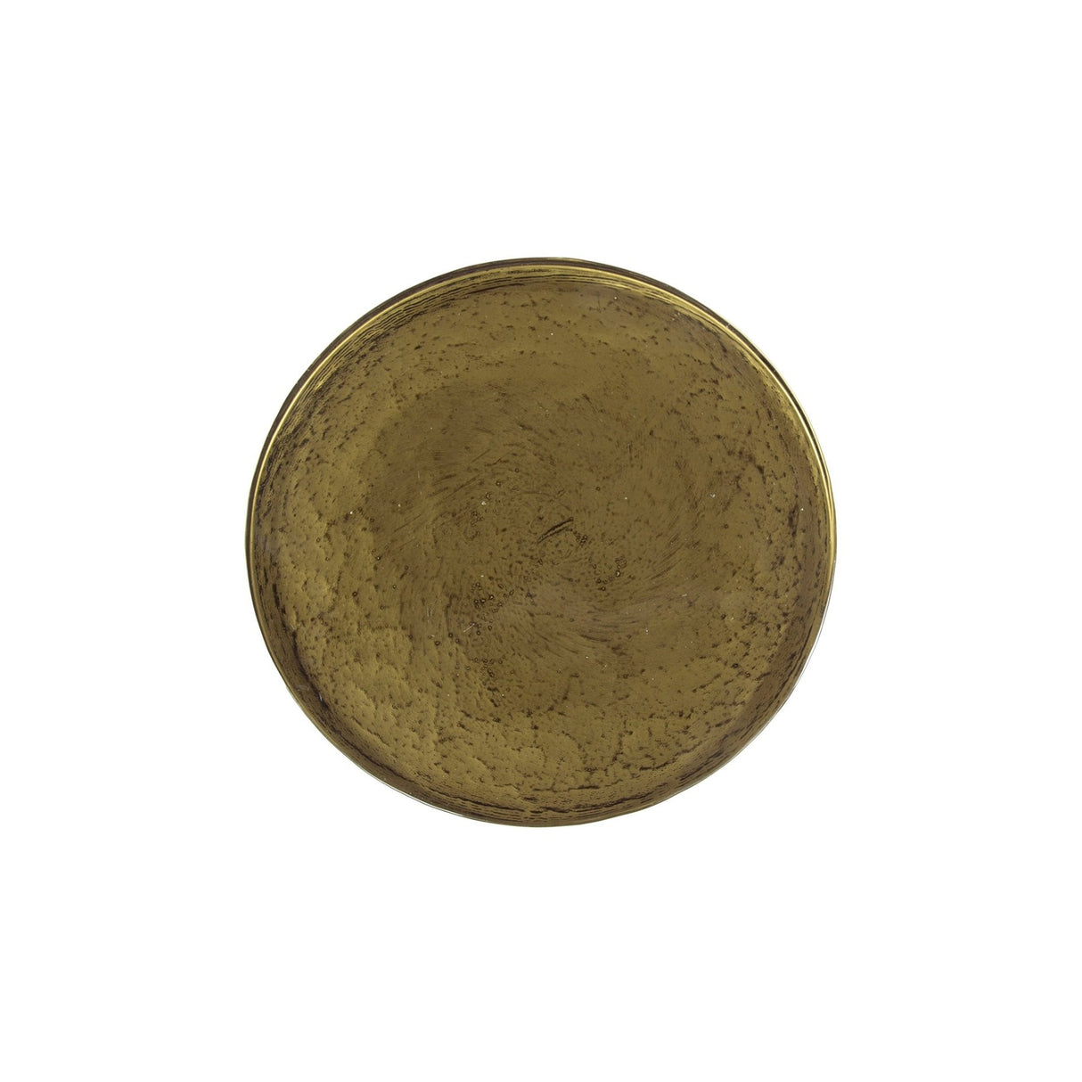 Side table Vesto Drop shape Antique Gold 45 cm