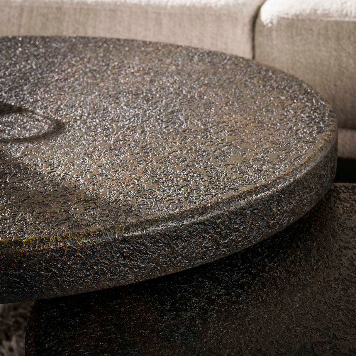 Venta Coffee Table Set Ferro Metallic 74 cm (set of 2)