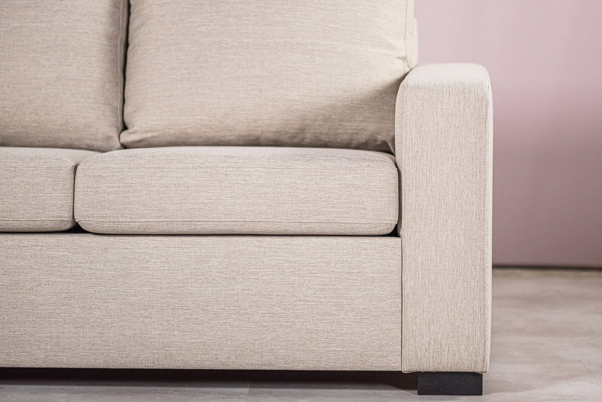 3-seater Corner sofa Chaise Longue Lima Beige