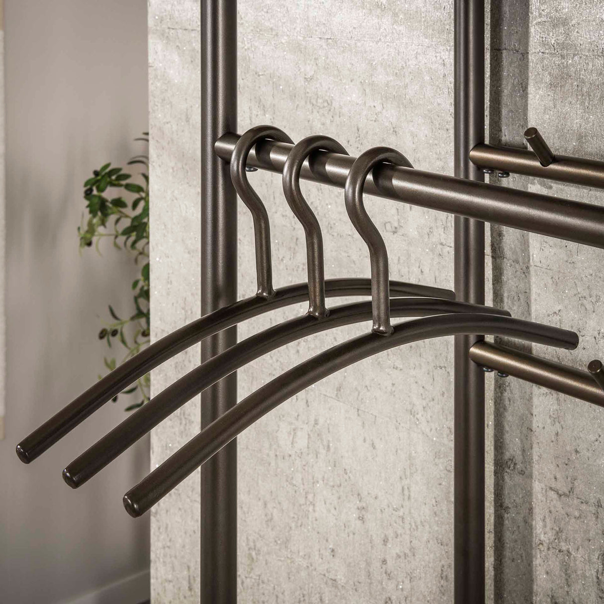 Set of 6 Hanger hooks Drift brown