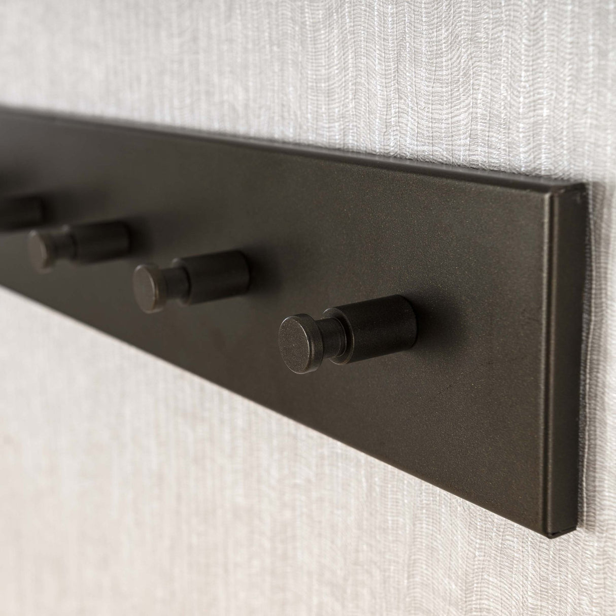 Nordic Coat Rack 9 hooks Drift brown