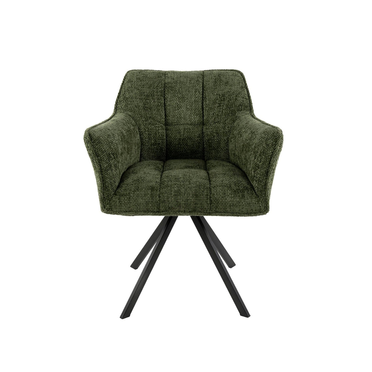 Dining chair Lino Green Swivel