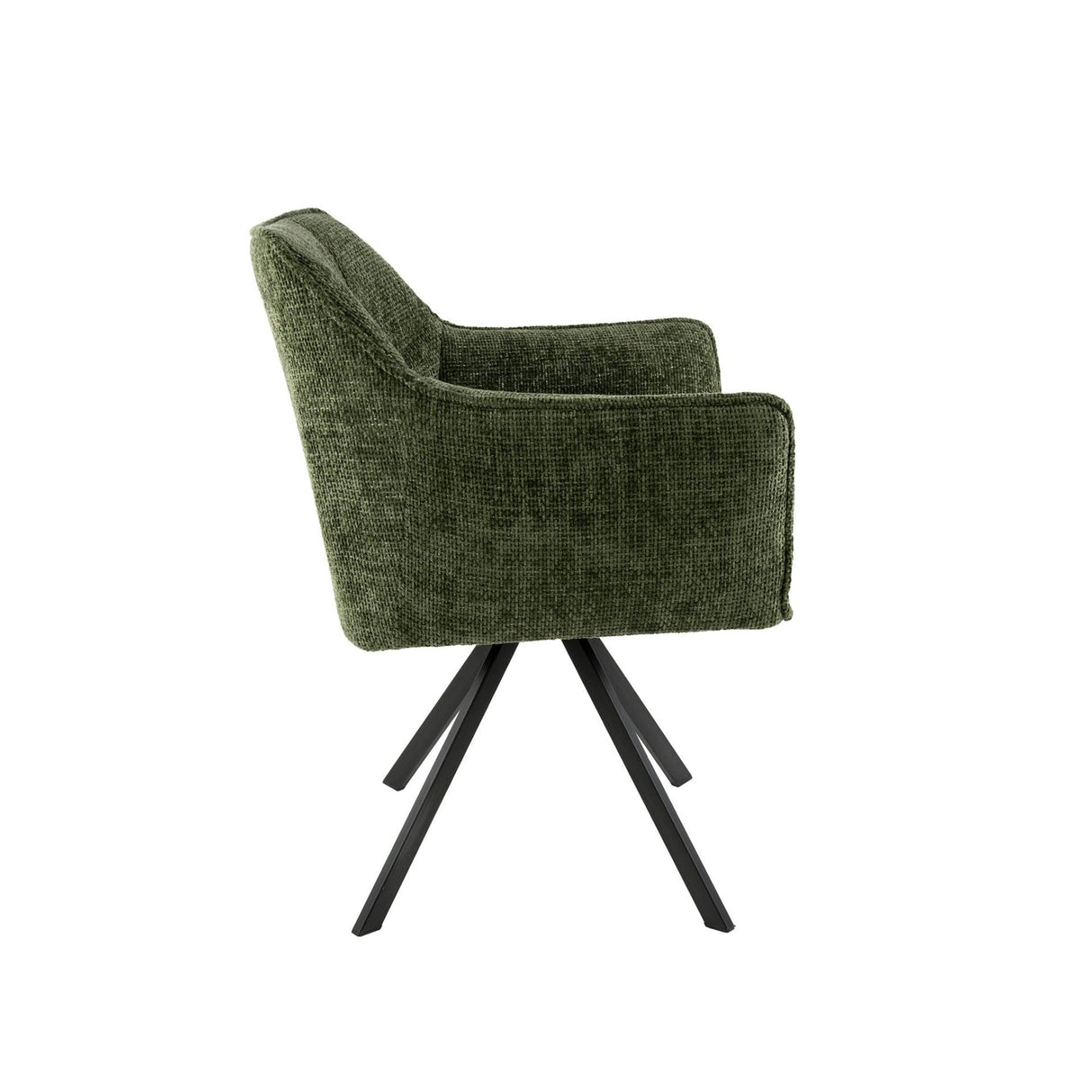 Dining chair Lino Green Swivel