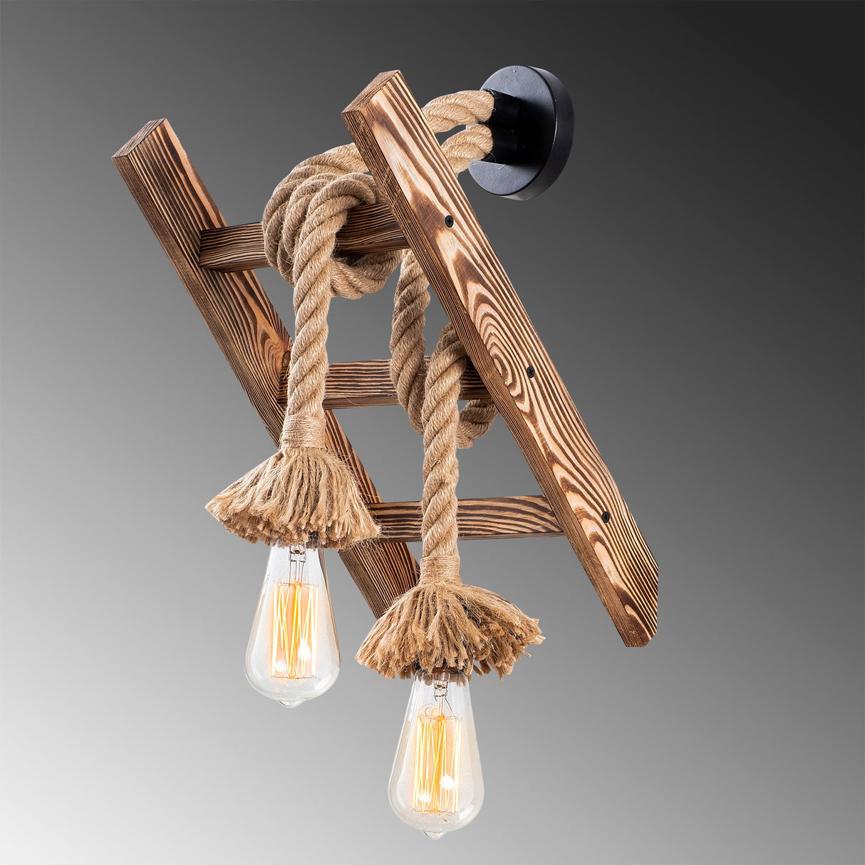 Wandlampen - Wandlamp Naturel Beukenhout Fjord - Dimehouse