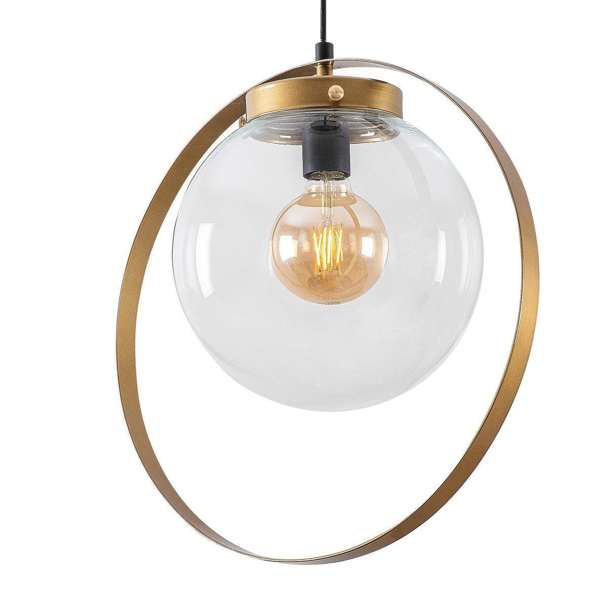 Pendant Lamp Gold Glass Blazer