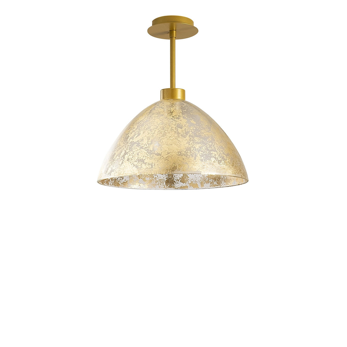 Gold Glass Pendant Lamp Crest