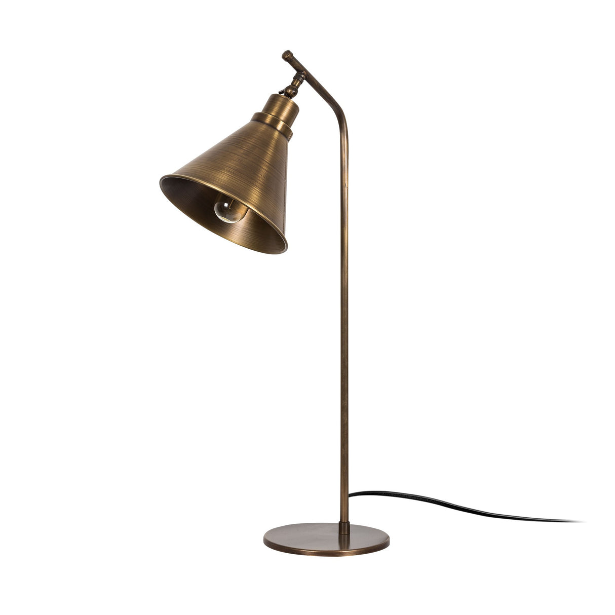 Table lamp Bronze-colored Metal Crimson