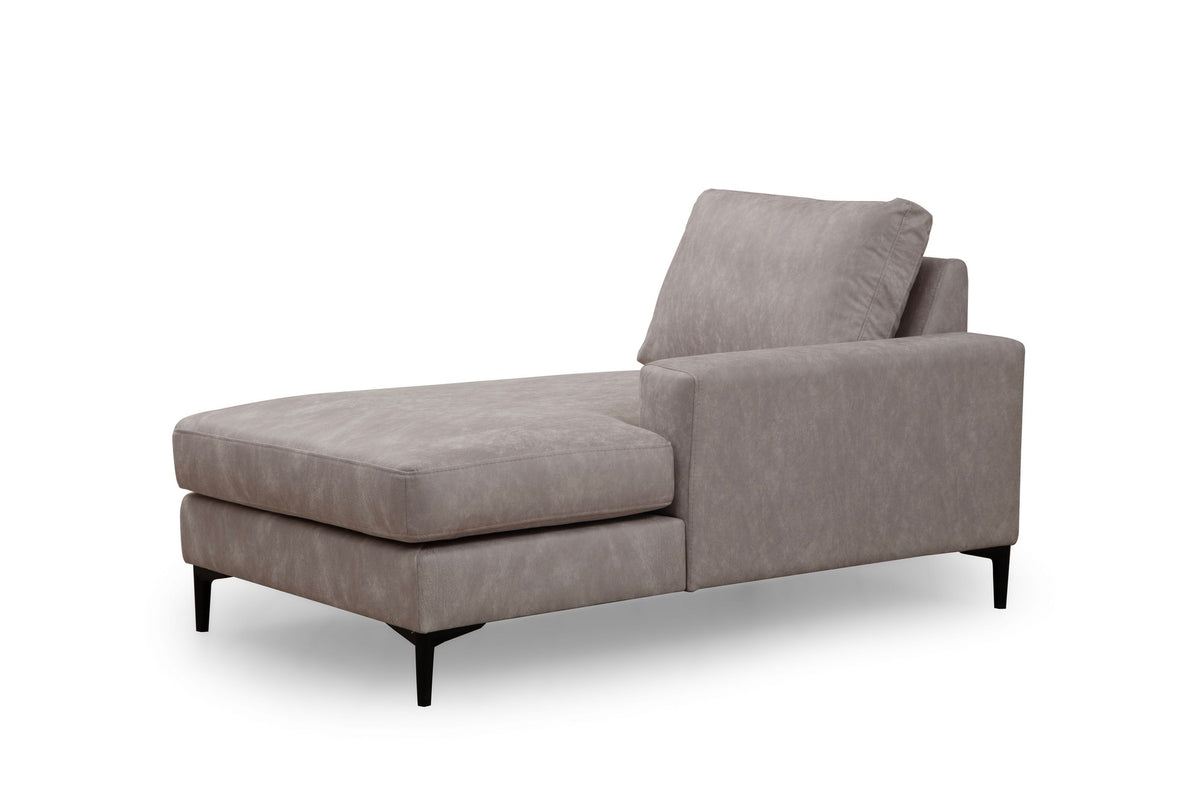 Sofas - U - sofa Corner sofa Gray Fabric 314x200 cm - Left - Porto - Dimehouse