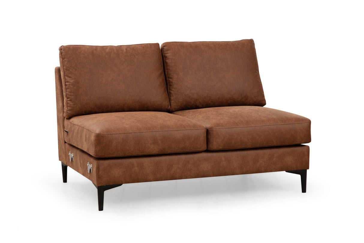 You Corner Sofa Left Porto Camel