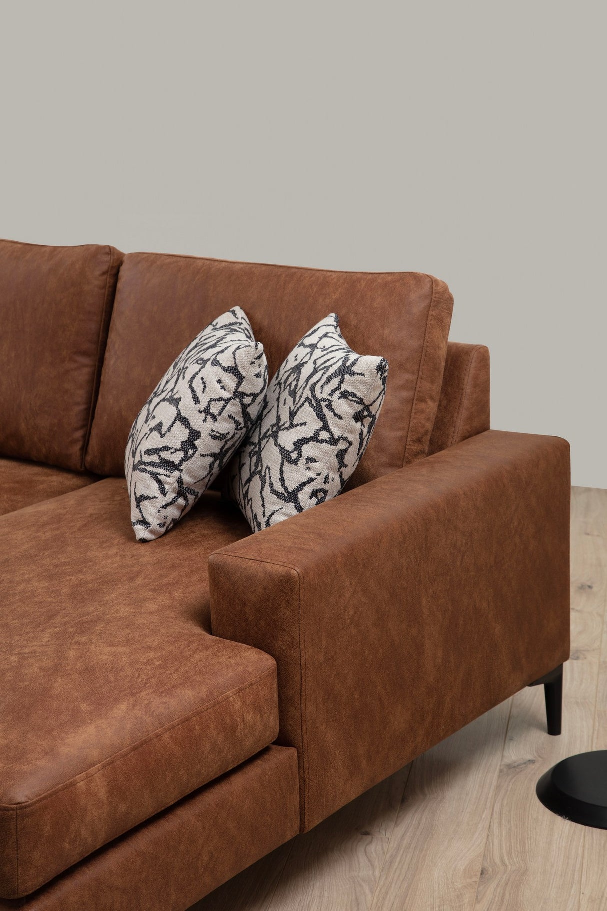 You Corner Sofa Left Porto Camel