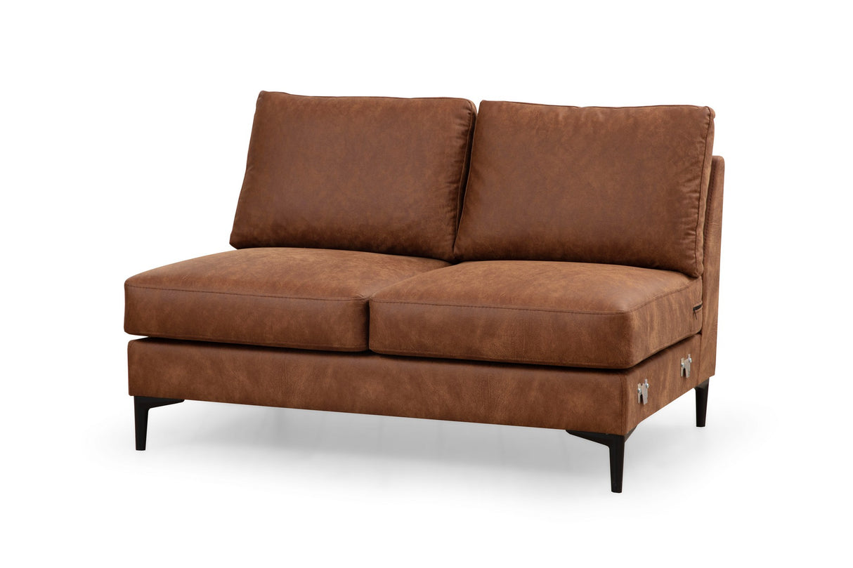 You Corner Sofa Right Porto Camel