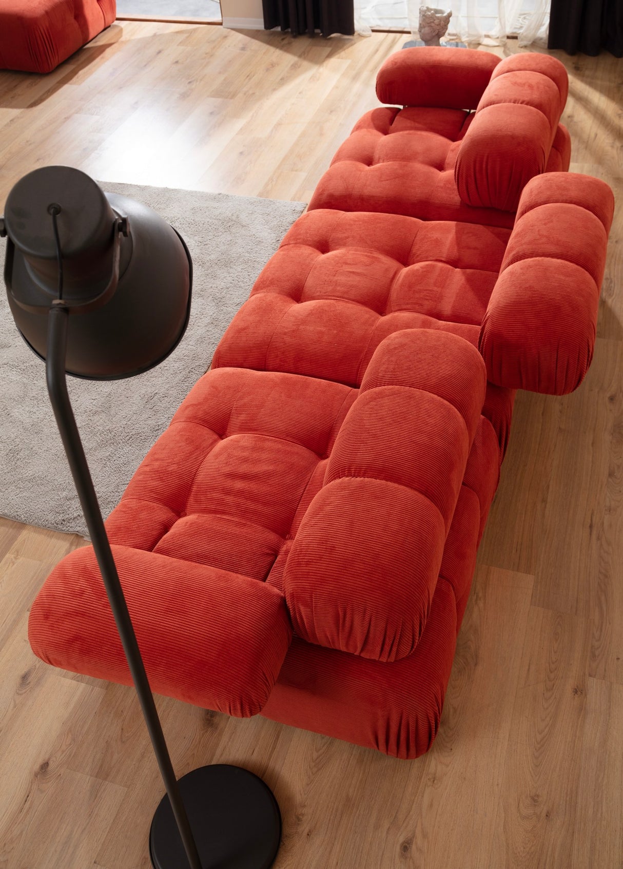 Banken - Modulaire bank 3 - zits Doblo rood - Dimehouse