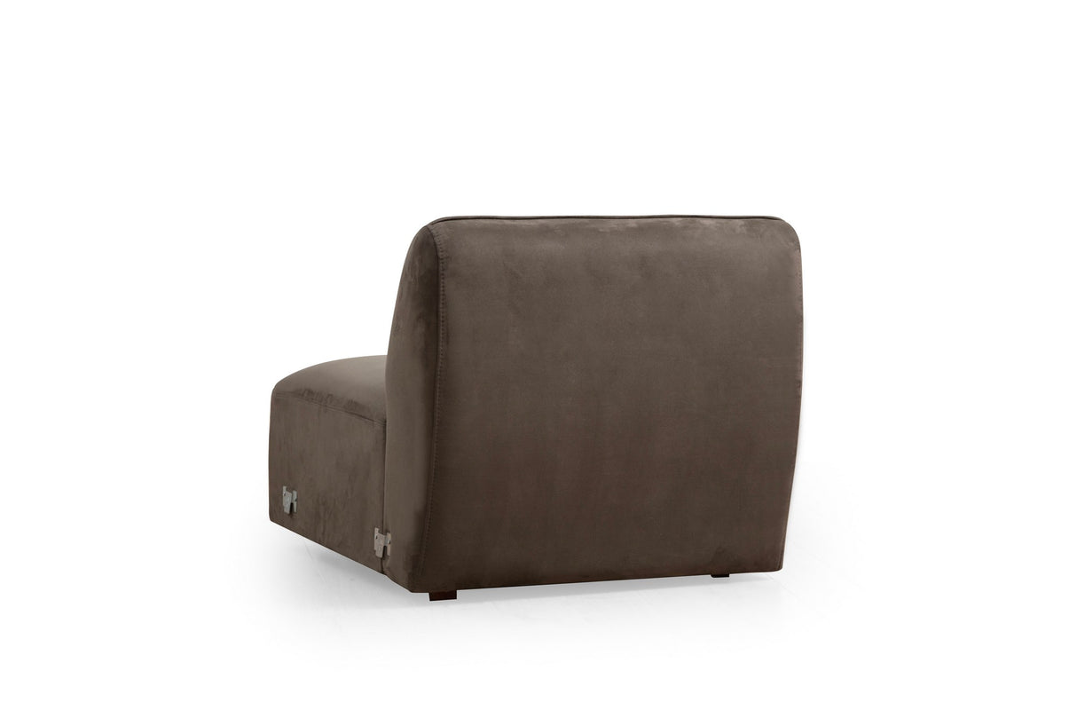 4-seater Sofa Mentis Brown - Subtle Corner