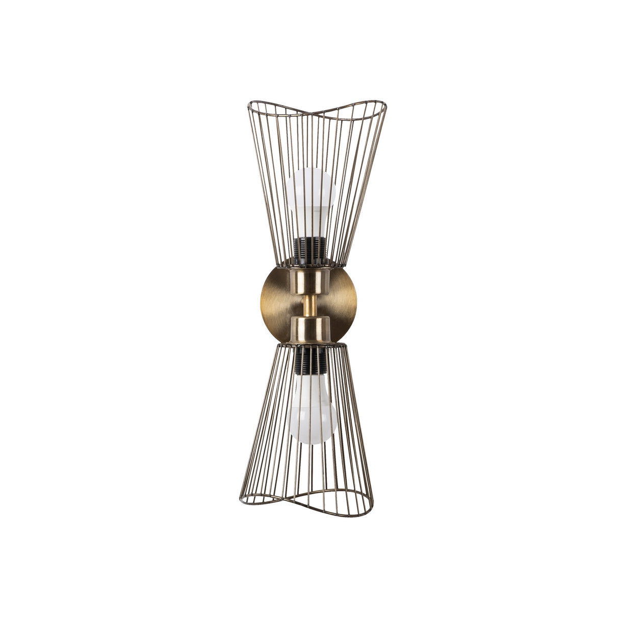 Wandlampen - Wandlamp Bronskleurig Metaal Void - Dimehouse