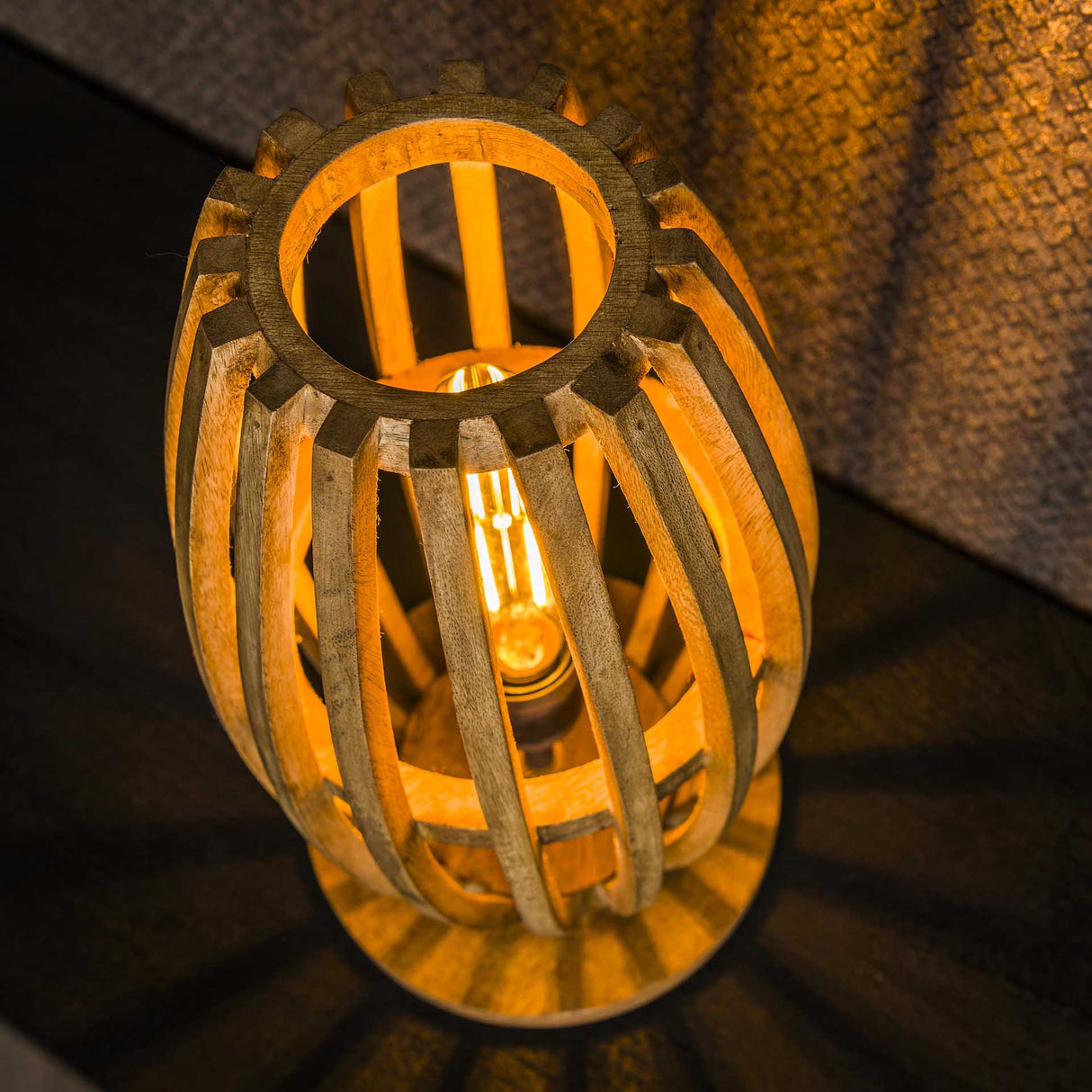 Table lamp Jalou Mango wood