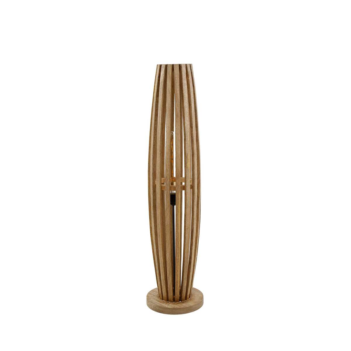 Floor lamps - Floor lamp Jalou Mango wood 1 light source - Dimehouse