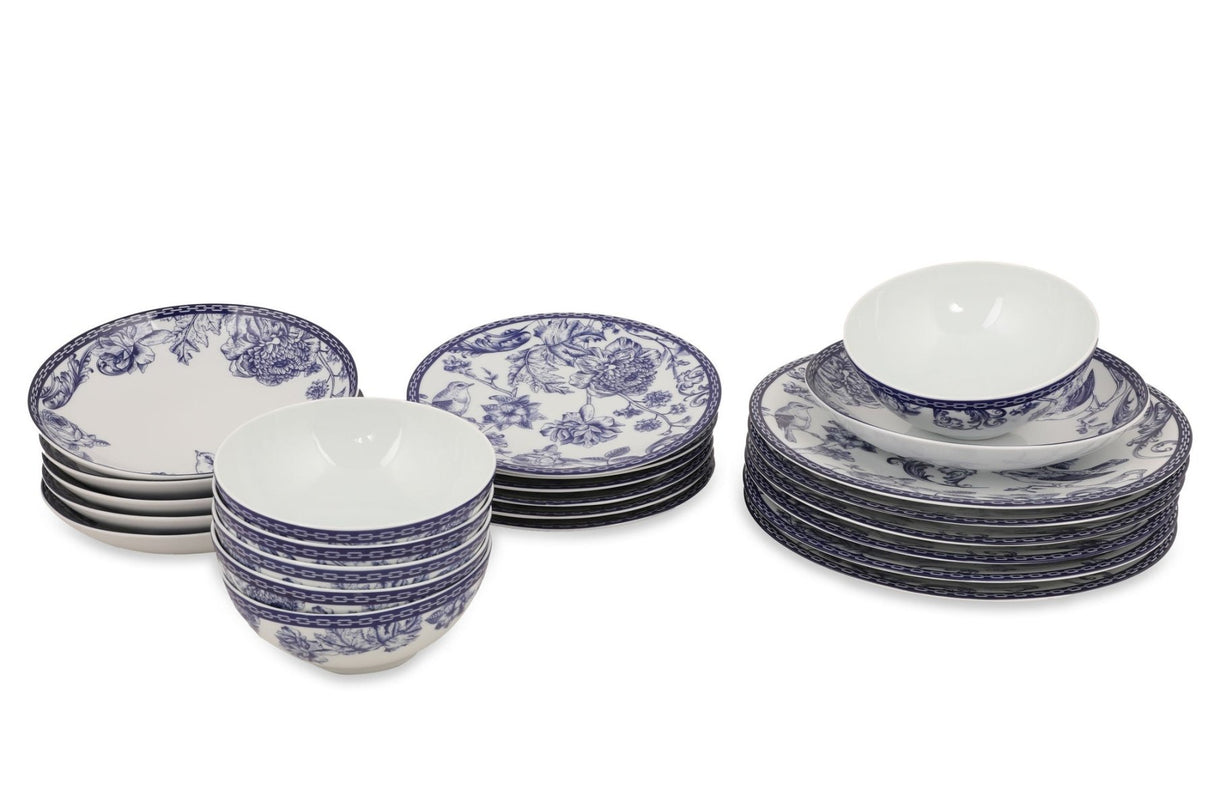 ZG24Y2420939016 Blue White 100% PORCELAIN