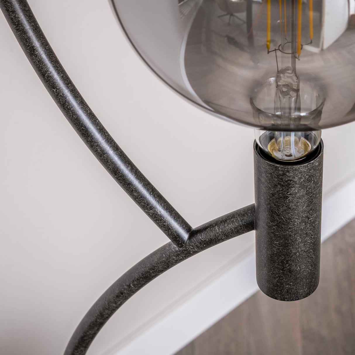 Floor lamp Niro 3-light black