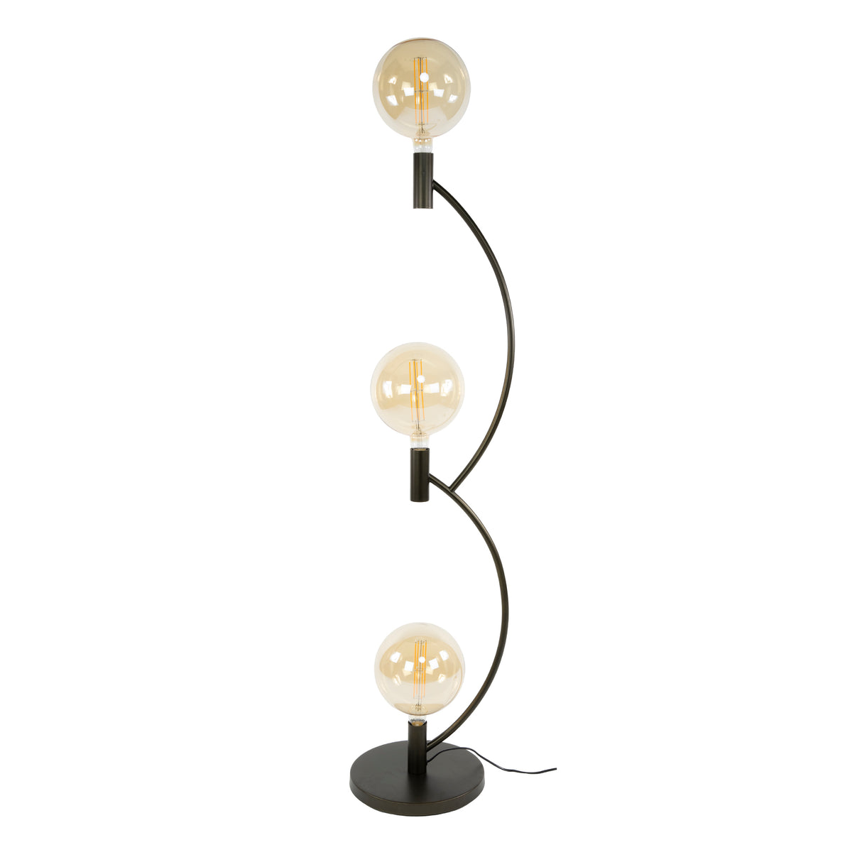 Orion Floor Lamp 3-Light Sienna Brown