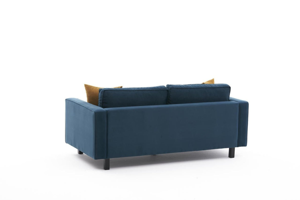 2-seater Sofa Kale Marine Blue