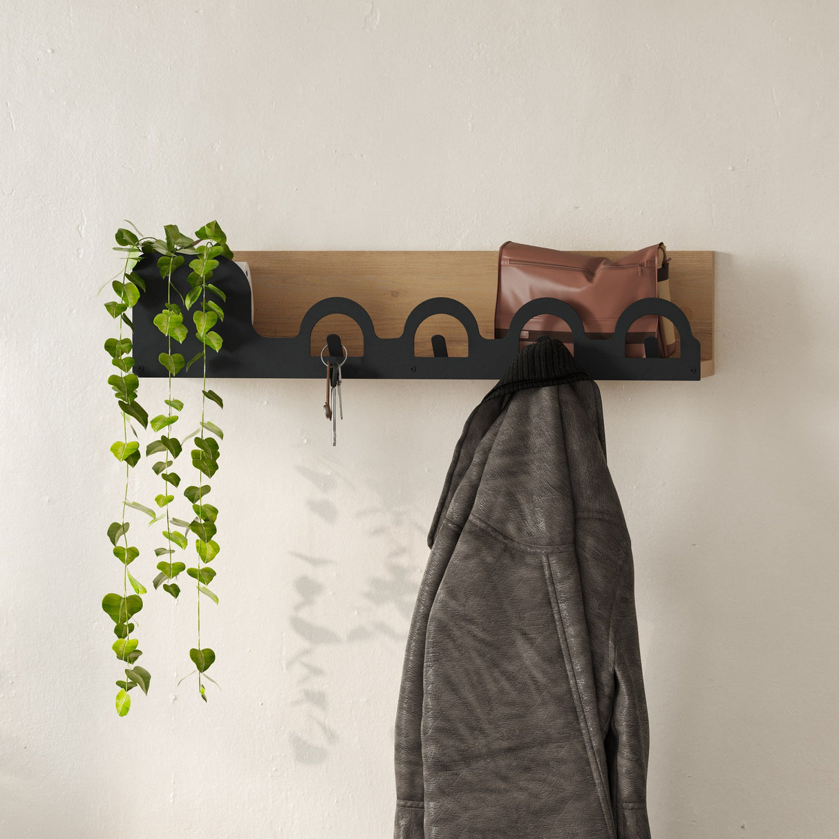 Metal Coat Rack Liara - 63 cm