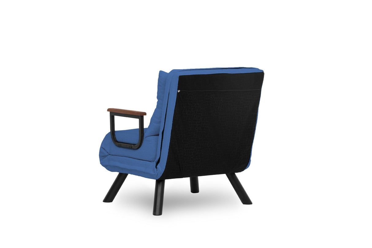 Sleeping armchair Sando blue