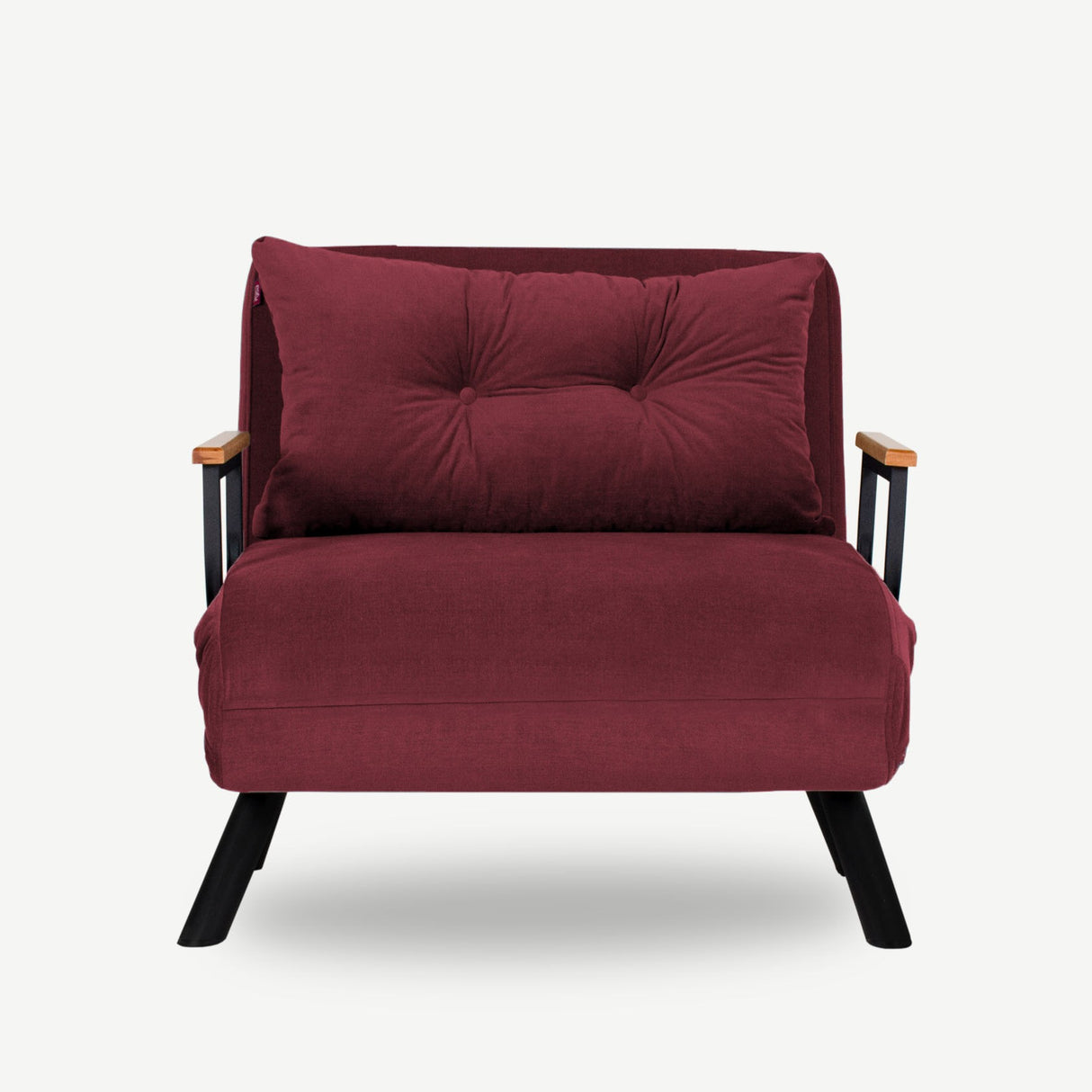 Chair Bed Sando Maroon