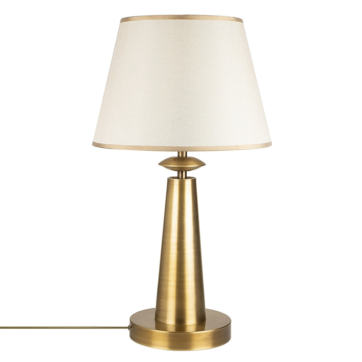 Copper-colored Table Lamp Fabric Arboria