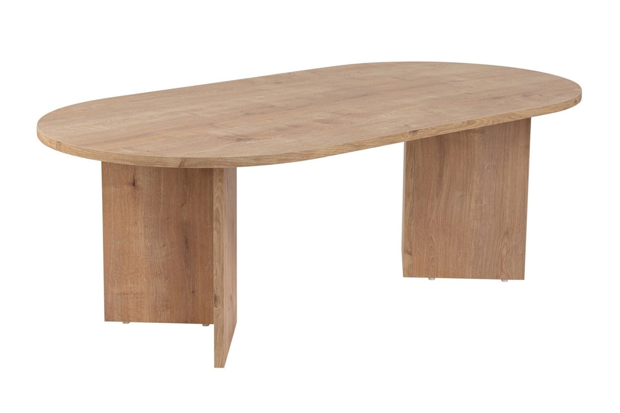 Sapphire Oak Melamine Coffee Table 119x60x40 cm Sable