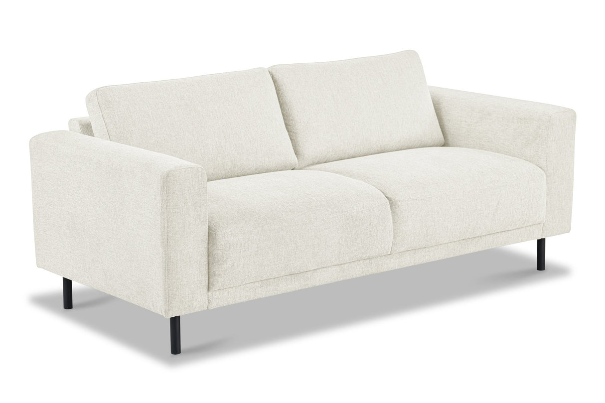 Banken - Moderne 2,5 - zits Bank Beige Stof Aniko 183x90x78 cm - Dimehouse
