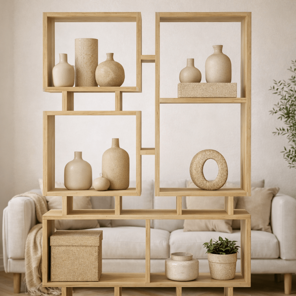 Bookcase Rail Oak Melamine 79x166.5x24 cm