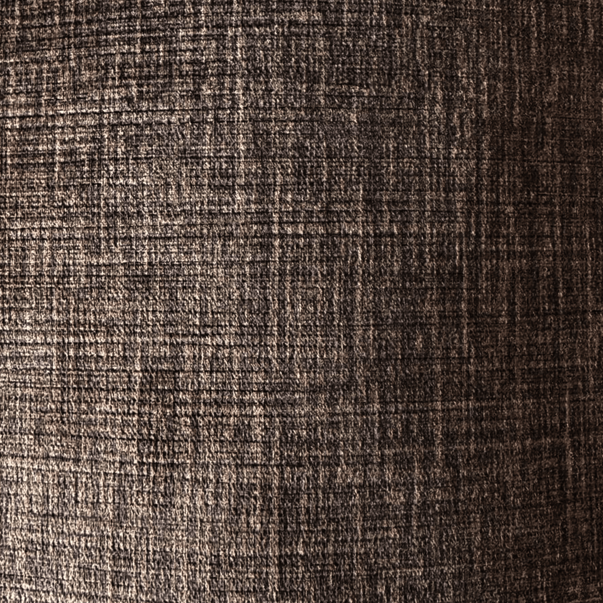 Corner sofa round longue mocha brown velvet textured fabric Dwayne - right