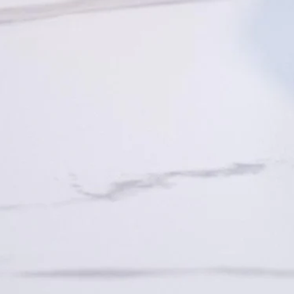 Dining Table Grace Sintered Stone Marble Look White