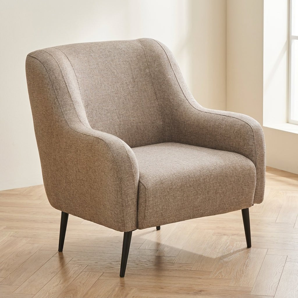 Armchair Revos Brown atmospheric photo in a modern interior