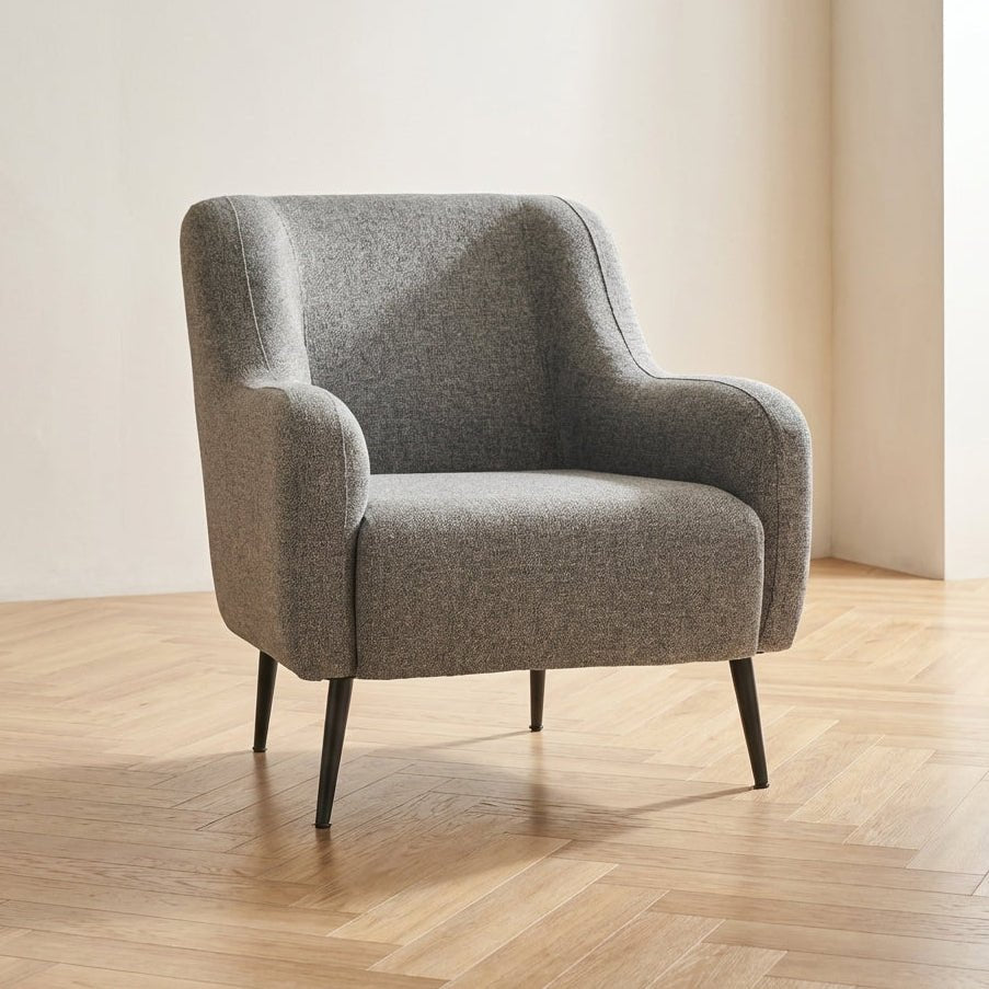 Armchair Revos Gray atmospheric photo in modern interior