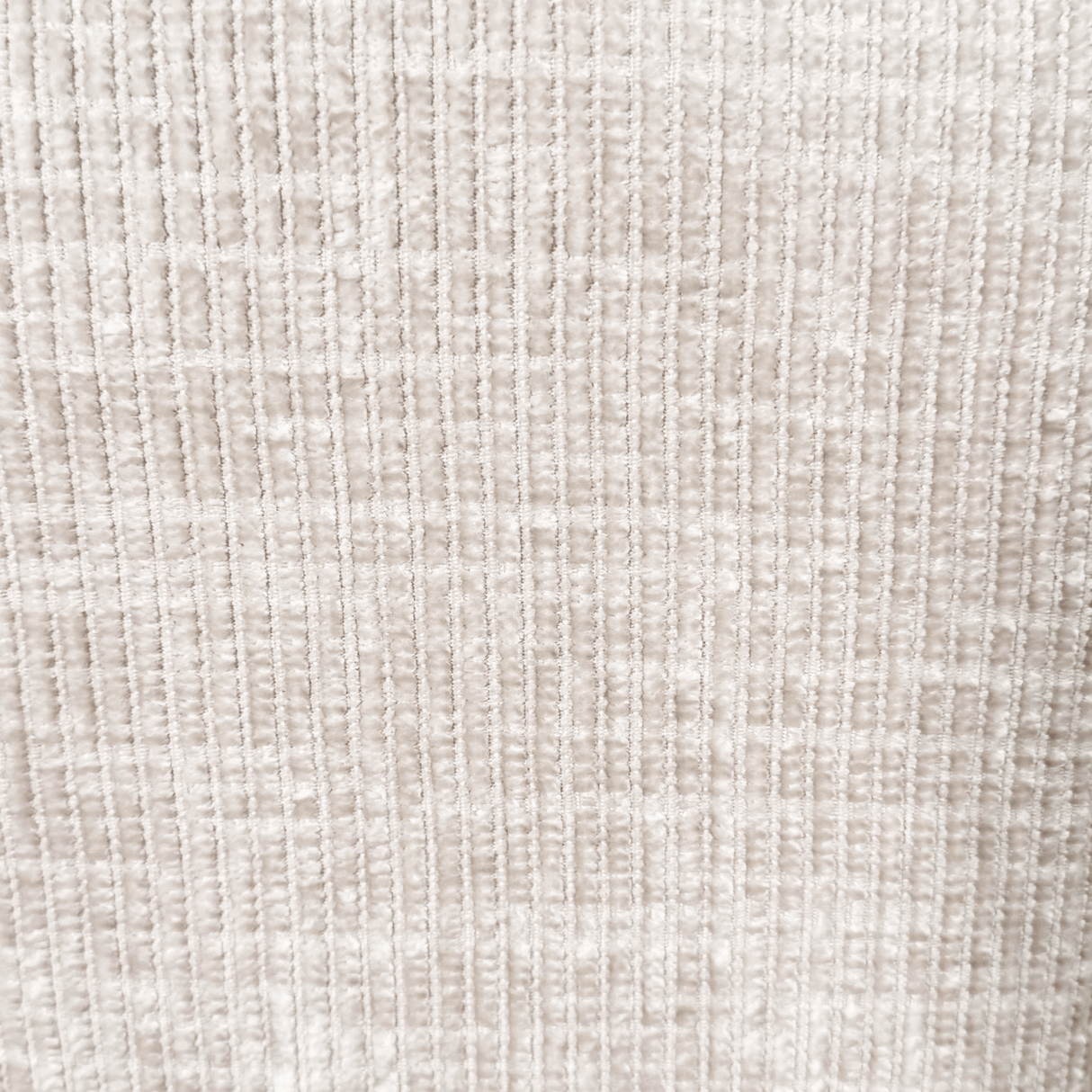 Banken - Hoekbank met chaise longue beige chenille stof Manon - links - Dimehouse