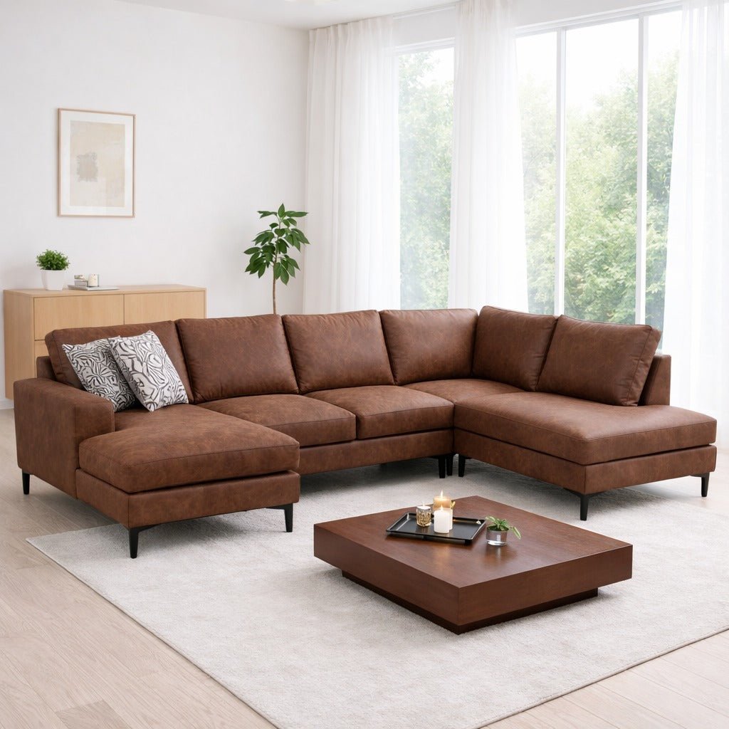 You Corner Sofa Right Porto Camel