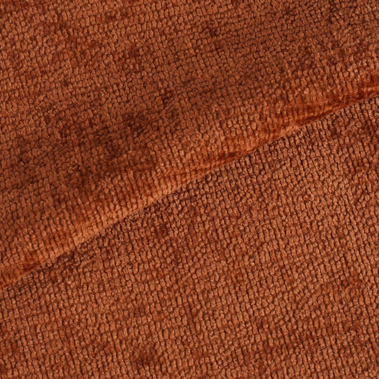 Set of 4 Scandinavian Dining Chairs Swift – Terracotta Chenille