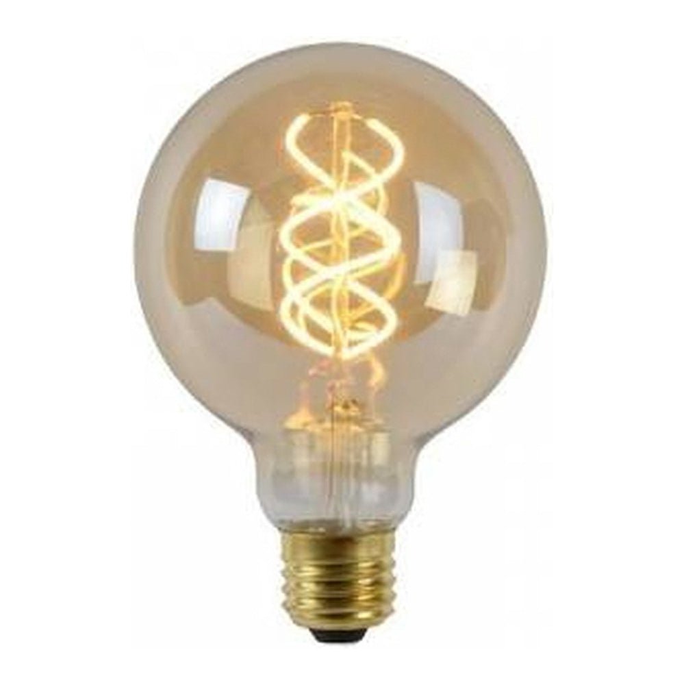 Light source LED filament Bol Ø9.5 amber-colored